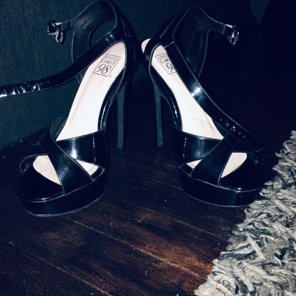 Black heels